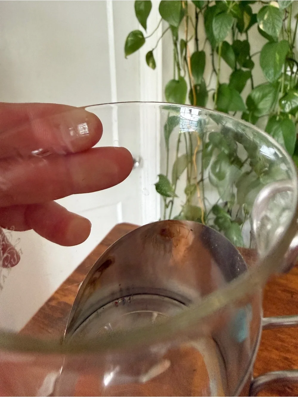 Pura Vida clear glass